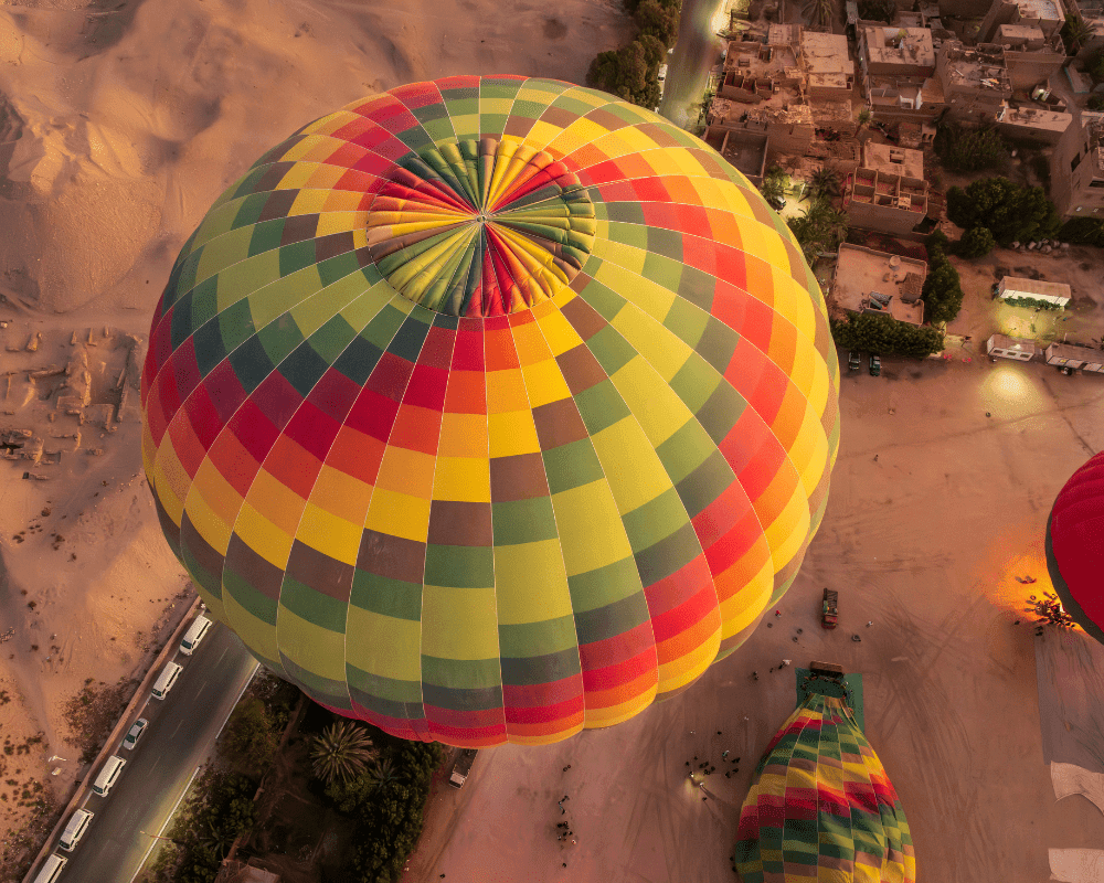 Hot Air Balloon Ride in Luxor Sunrise