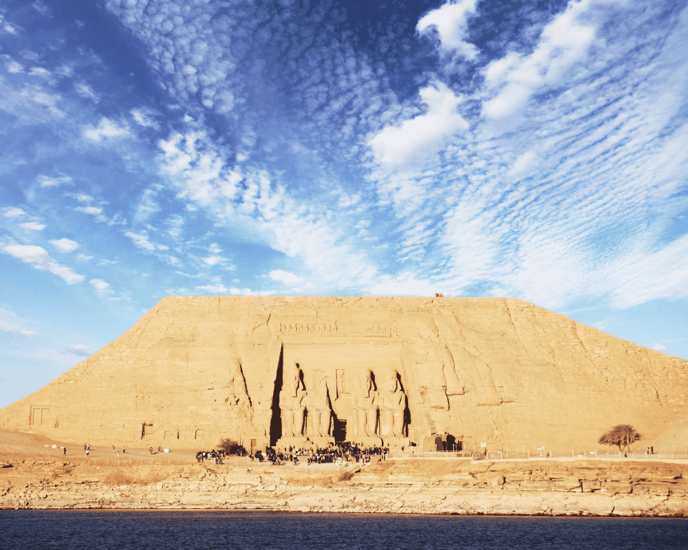 ABU SIMBEL OVER LAND