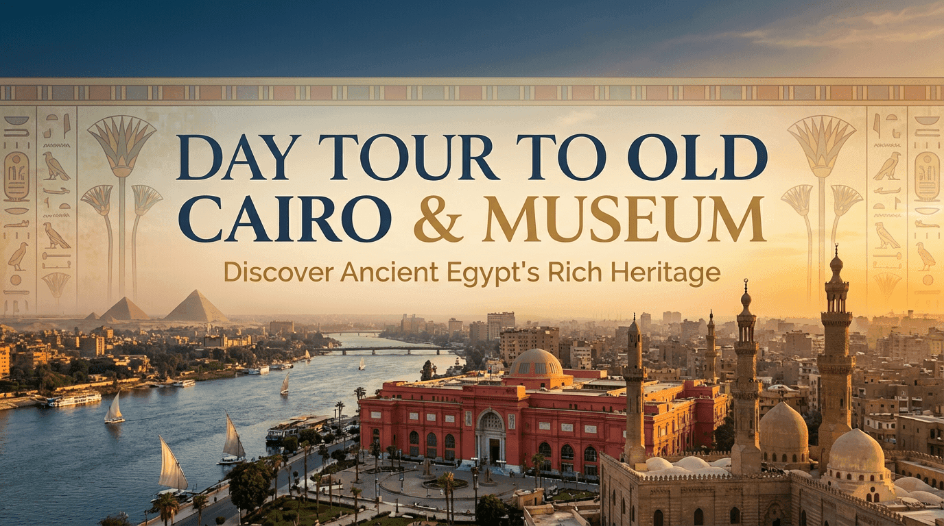 Day Tour to Old Cairo & Egyptian Museum | Coptic Cairo, Citadel & Khan El Khalili