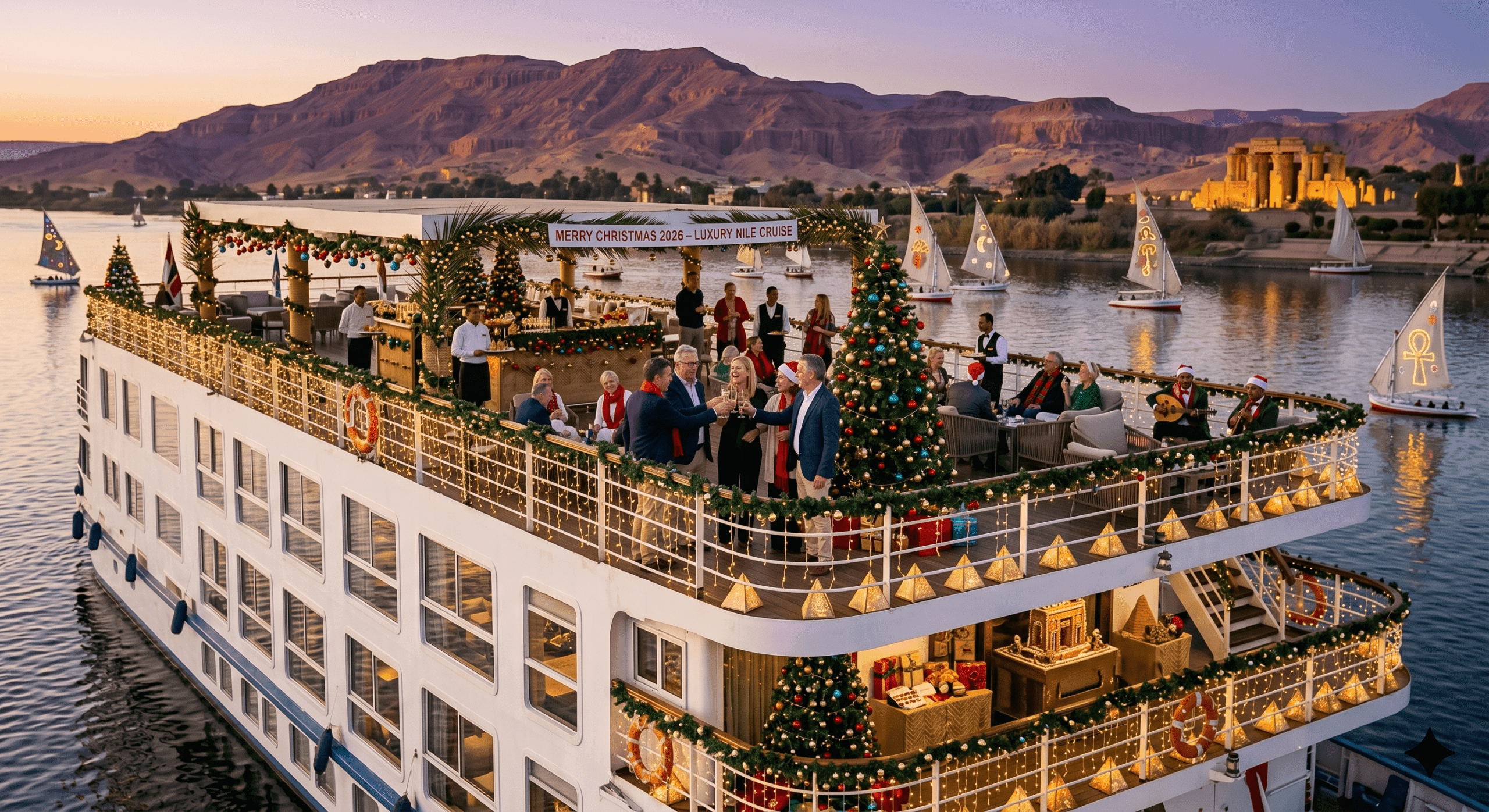 Christmas 2026 luxury Nile river cruise
