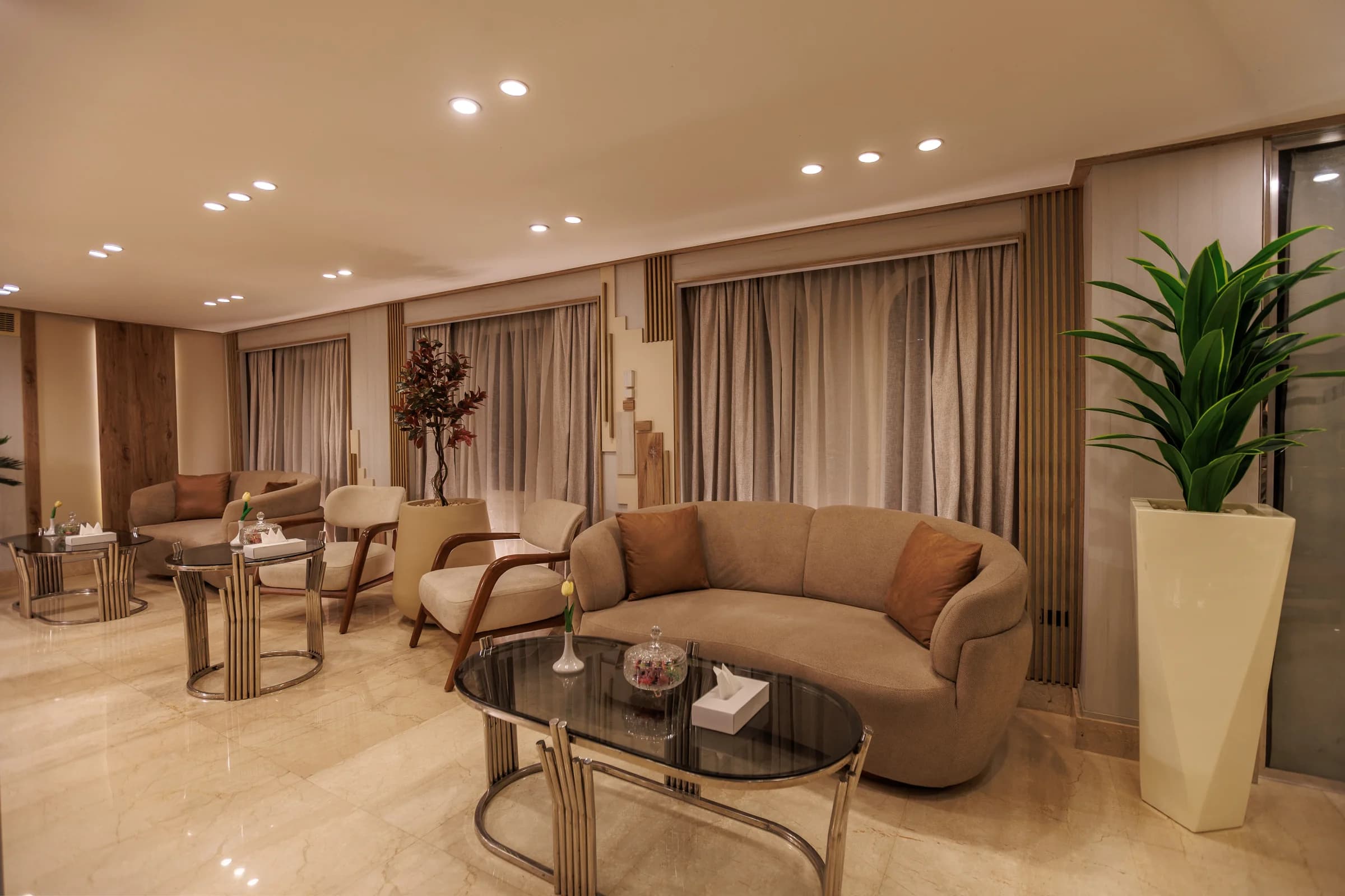 Main lounge on board the M/S Alma